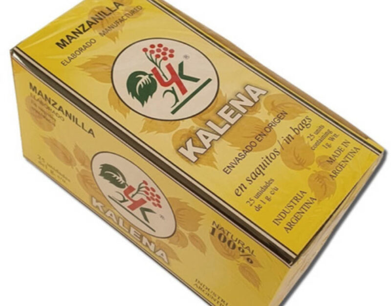 TE MANZANILLA KALENA  X 25 SAQUITOS