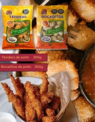 BOCADITOS DE POLLO REBOZADOS X 300 GR IL SOLE SIN TACC