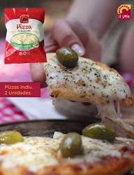 PIZZA DE MUZZARELLA IL SOLE 2 U X 200 GR SIN TACC