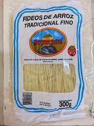 FIDEOS SOYARROZ TRADICIONAL FINO X 300 GR