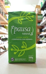 YERBA PAUSA NATURAL CON HIERBAS x 500 Gr SIN TACC