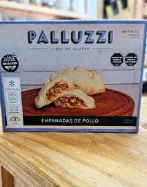 EMPANADAS PALLUZZI SIN TACC POLLO X 3U DE 130 GR C/U