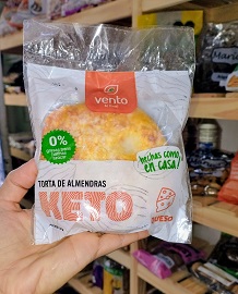 TORTA DE QUESO KETO VENTO X 150gr
