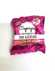 ALFAJOR COPRIGIO DULCE DE LECHE KETO LOW CARB x 45gr SIN TACC