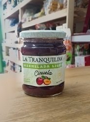 MERMELADA LA TRANQUILINA CIRUELA LIGHT  x 330gr SIN TACC