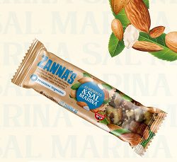 ZANNA´S BARRITAS PROTEICAS ALMENDRAS Y SAL MARINA
