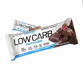 GENTECH BARRA PROTEICA LOW CARB BROWNIE 45 gr SIN TACC