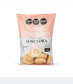 COOKIES DE AVENA Y ALMEDRA BEEPURE X 120 gr