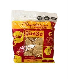 CHIQUETAS GALLETITAS SABOR QUESO 250 GR