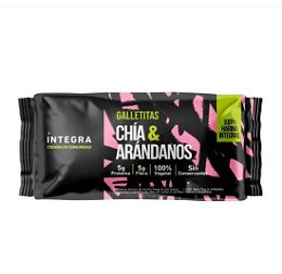 GALLETITAS INTEGRA CHIA Y ARANDANOS X 72 GR