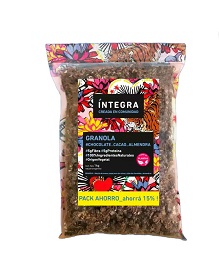 GRANOLA INTEGRA CHOCOLATE,CACAO, ALMENDRA X 1KG