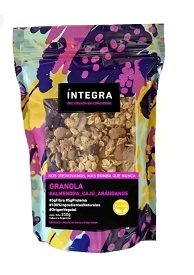 GRANOLA INTEGRA ALMNDRA, CAJU, ARANDANOS X 350 GR