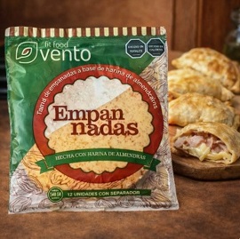 TAPA PARA EMPANADAS KETO VENTO X 12u