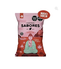 NUESTROS SABORES SIN TACC PAPAS THAI x 80gr