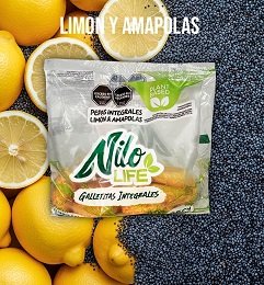PEPAS NILO LIFE INTEGRALES LIMON Y AMAPOLAS x 250gr