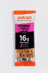 BARRA PREOTEICA DE ALMENDRAS Y DATILES ZAFRAN x 49gr SIN TACC